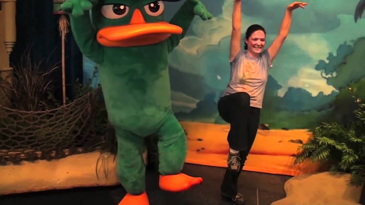 Phineas, Ferb and Agent P meet fans at Once Upon a Toy at Downtown Disney, Orlando