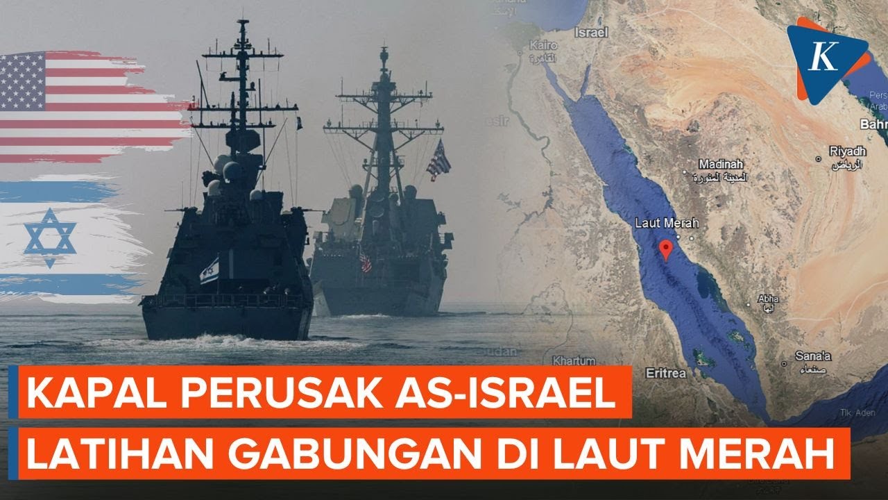 Kapal Perusak AS-Israel Latihan Militer di Area Jangkauan Rudal Iran
