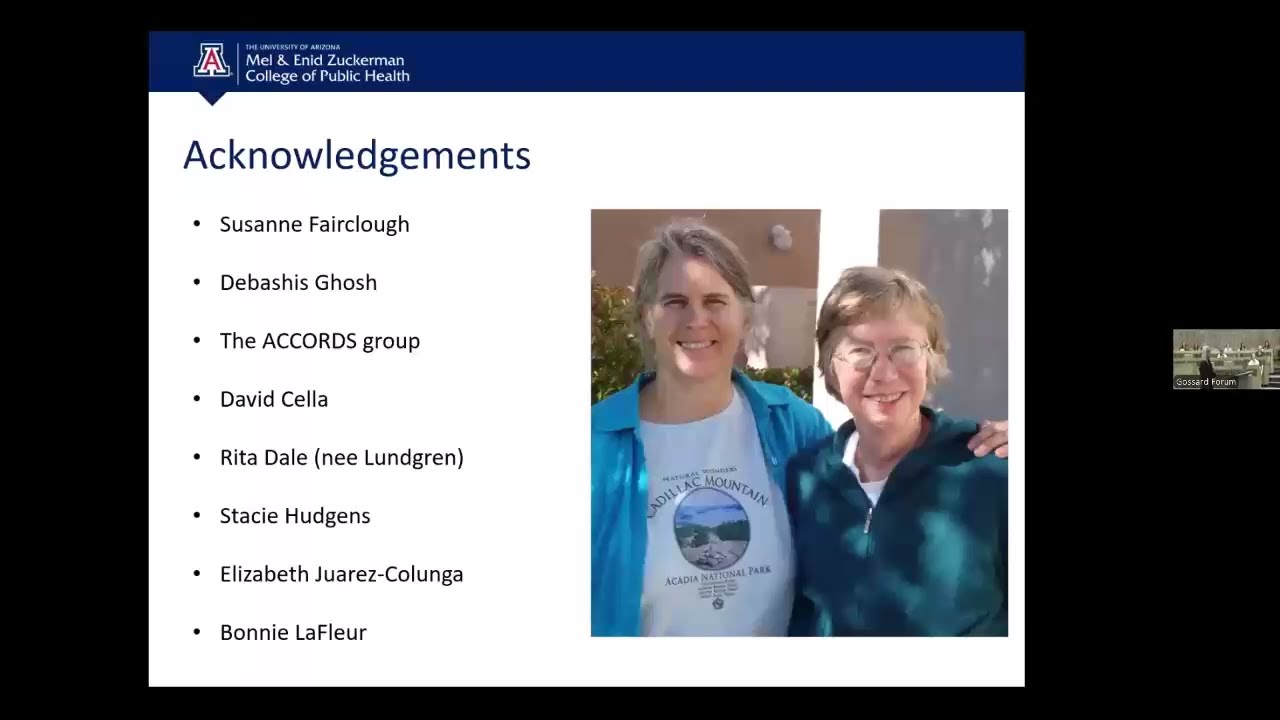 Inaugural Diane Fairclough Distinguished Lectureship