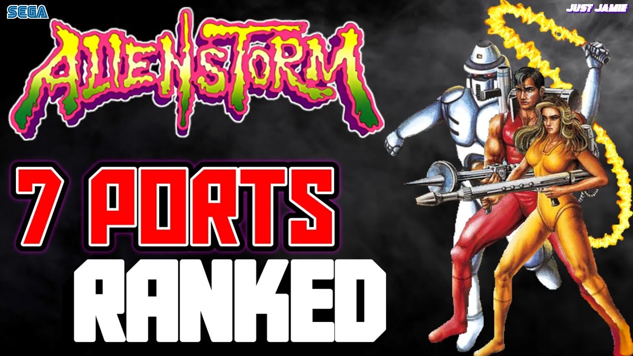 Which Version of Alien Storm Did I Rank No.1? #alienstorm #sega #arcadegames 
