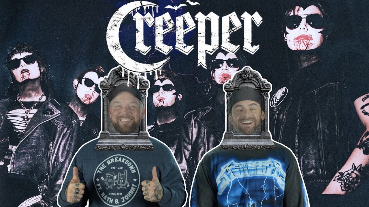 BLACK VEIL BRIDES MEETS THE MISFITS? - CREEPER “Headstones” | Aussie Metal Heads Reaction
