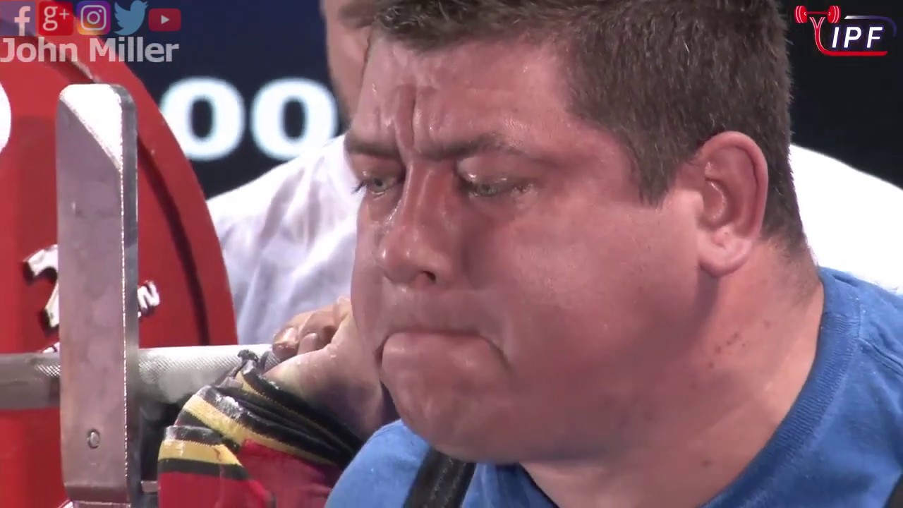 Oleksiy Bychkov - 1st Place 1132.5kg *WR Total* - 120kg Class 2019 IPF World Open