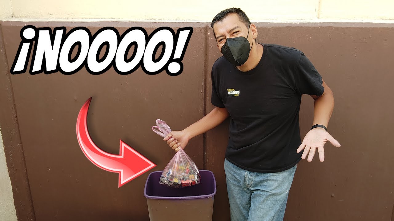 Encontré Una Bolsa Con Hot Wheels En la BASURA ¡No Vas A Creer Lo Que Contiene!