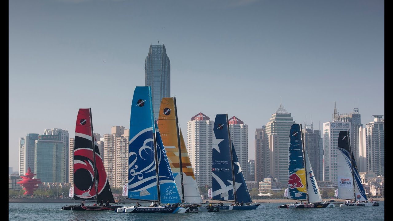 Extreme Sailing Series 2013 - Racing in China