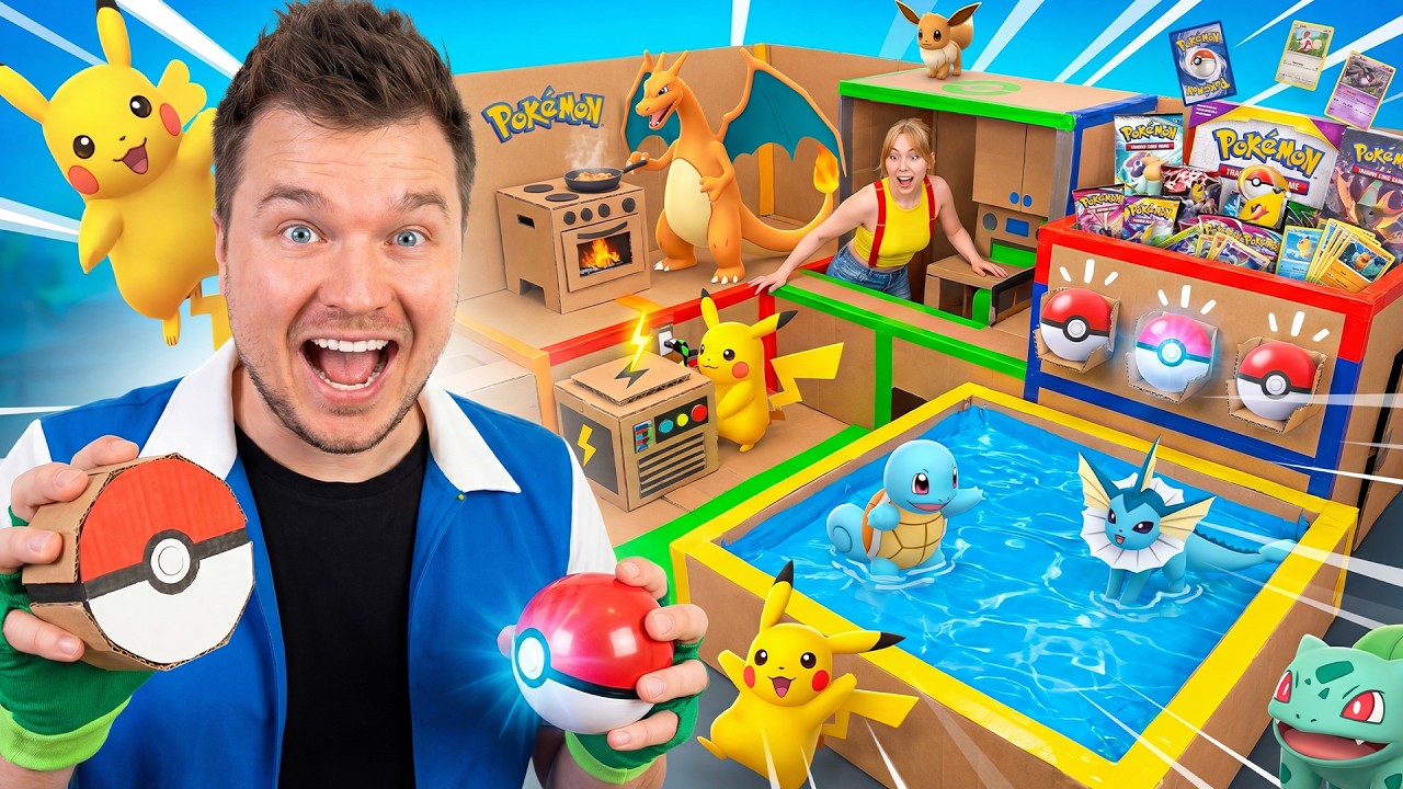 I Lived With Pokemon In Real Life! Battle Royal Championship...