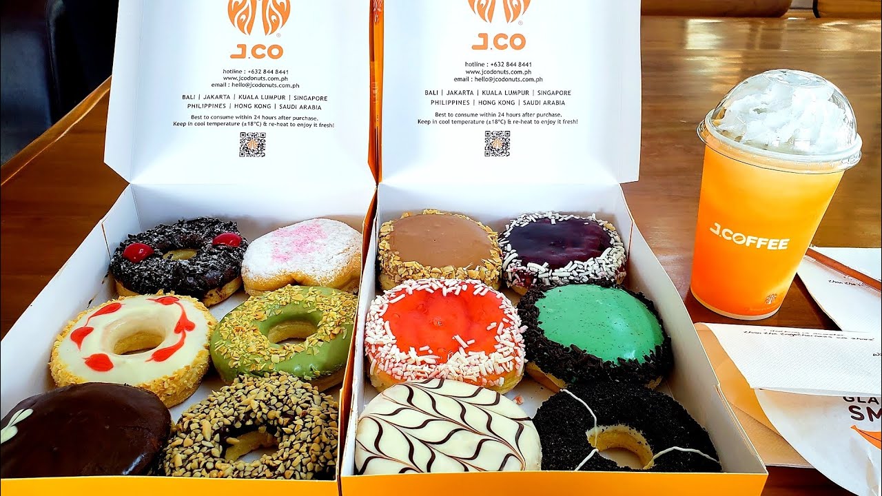 J.CO Donuts & Coffee With Price List 2025 - Best Donuts In The Philippines And Asia