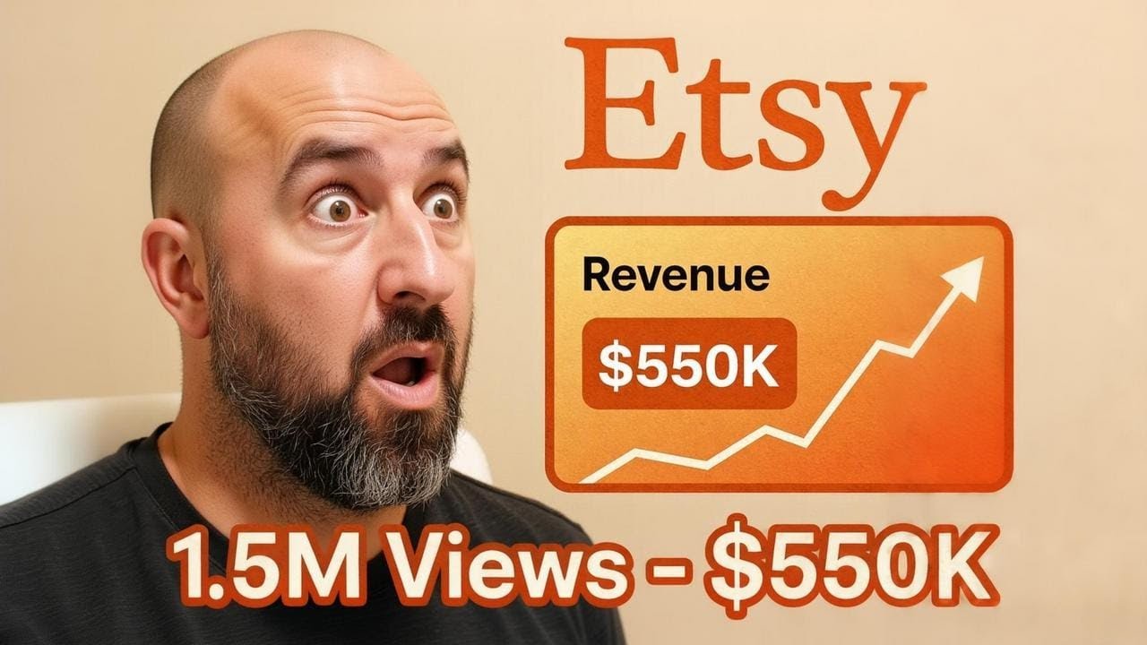 Как мой магазин на Etsy вырос до 1,5 миллионов просмотров и 550 000 долларов продаж!