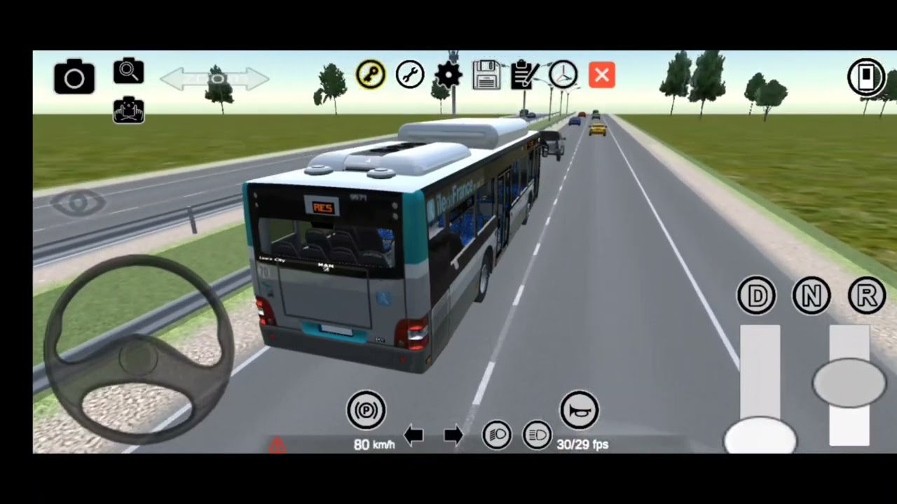 [FR] PROTON BUS SIMULATOR #1 SORTIE DE DÉPÔT EN MAN LION'S CITY A21 CNG !