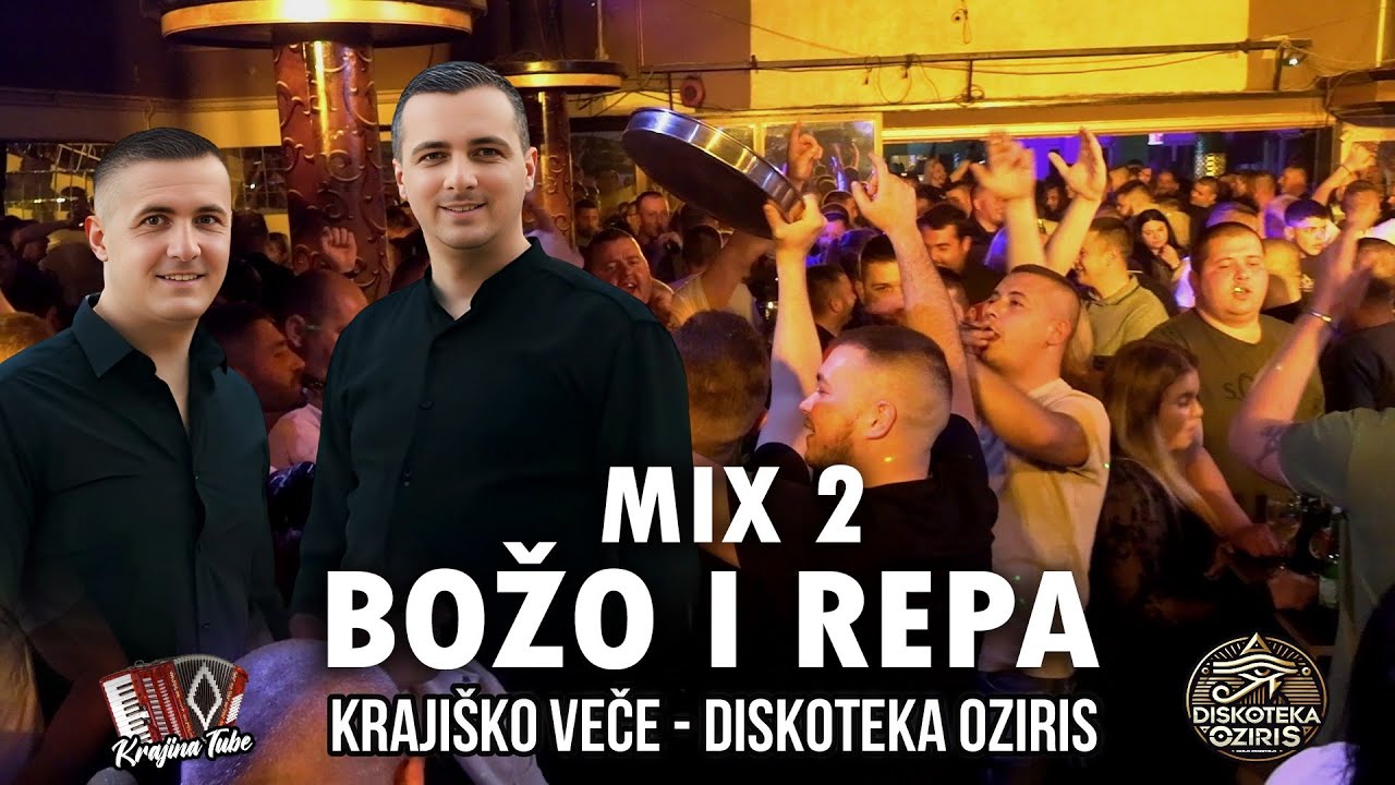BOŽO i REPA - Krajiško veče Oziris Mega Miks 2 (Uživo 2025)