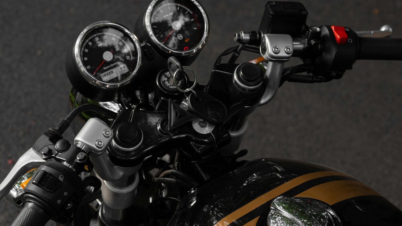 Royal Enfield Continental GT 650 Lockset Replacement || Genuine RE Spare Parts #gt650 #motorcycle