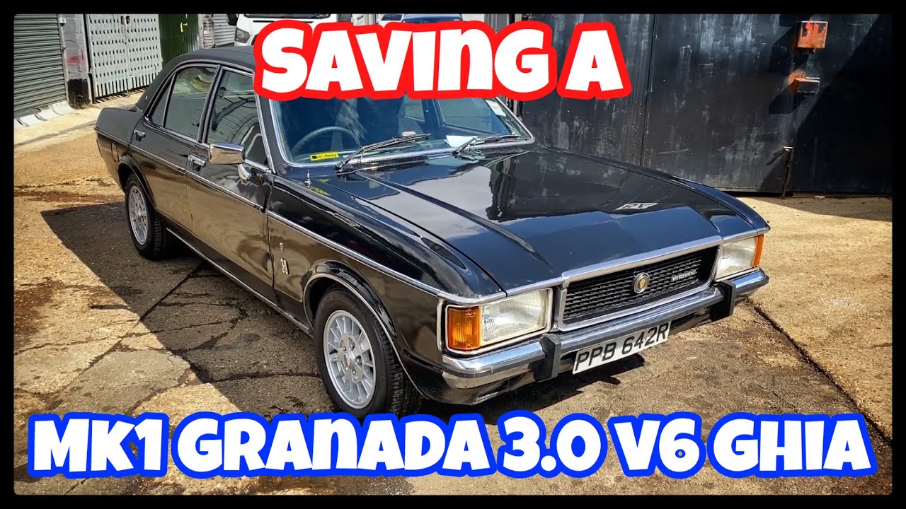 SAVING A FORD MK1 GRANADA 3.0 V6 GHIA ONE LAST RIDE!!! FINISHED 💪💪💪💪💪💪🤷‍♂️