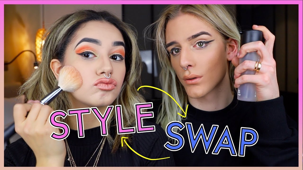 ON ÉCHANGE NOS STYLES w/ Lucas Dorable || Léna Situations