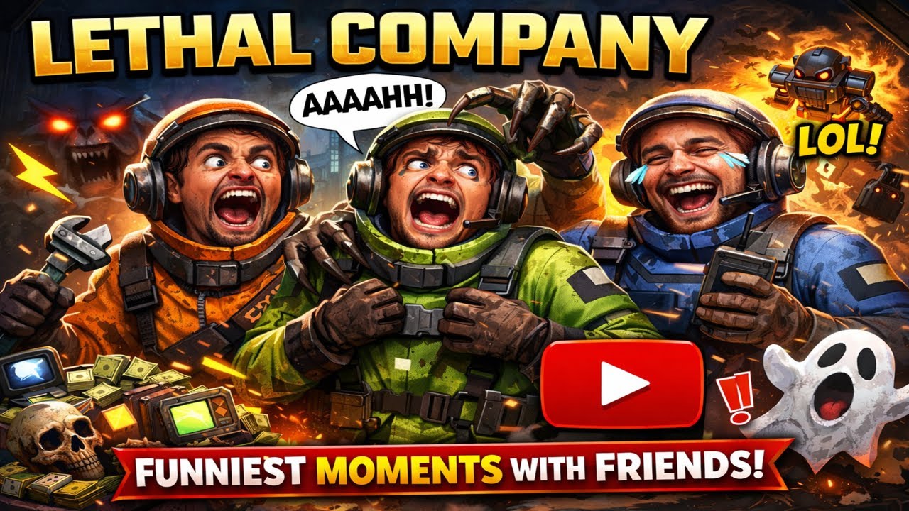 A Horror Game That Turned Into a Comedy Show | Lethal Company