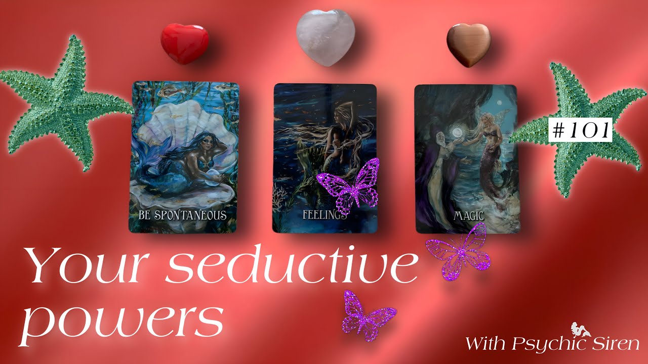 Your Seductive Powers 😮‍💨😍🥵😈🤤 || Pick a Card Tarot Reading