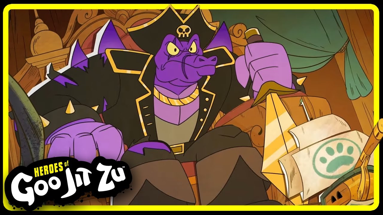 GOO-PIRATES! 🏴‍☠️ • Heroes of Goo Jit Zu • Cartoon movies