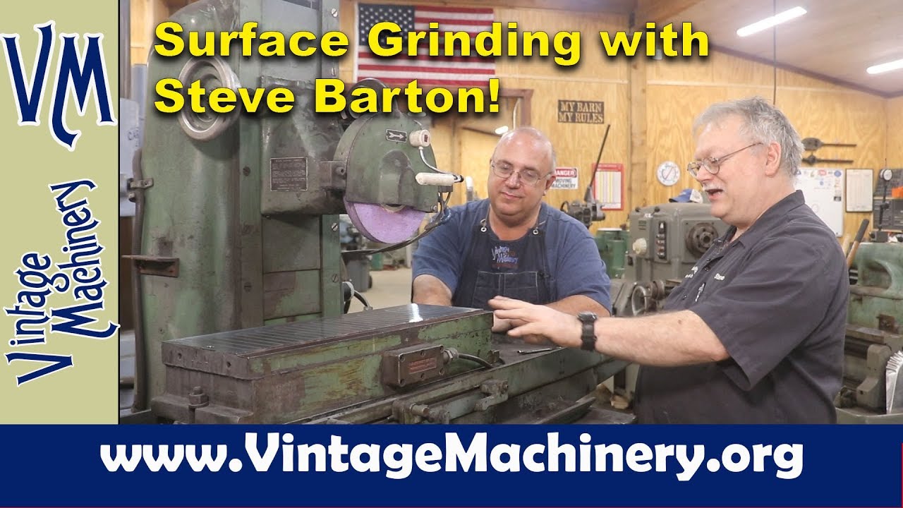 Surface Grinding with Steve Barton at Solid Rock Machine Shop