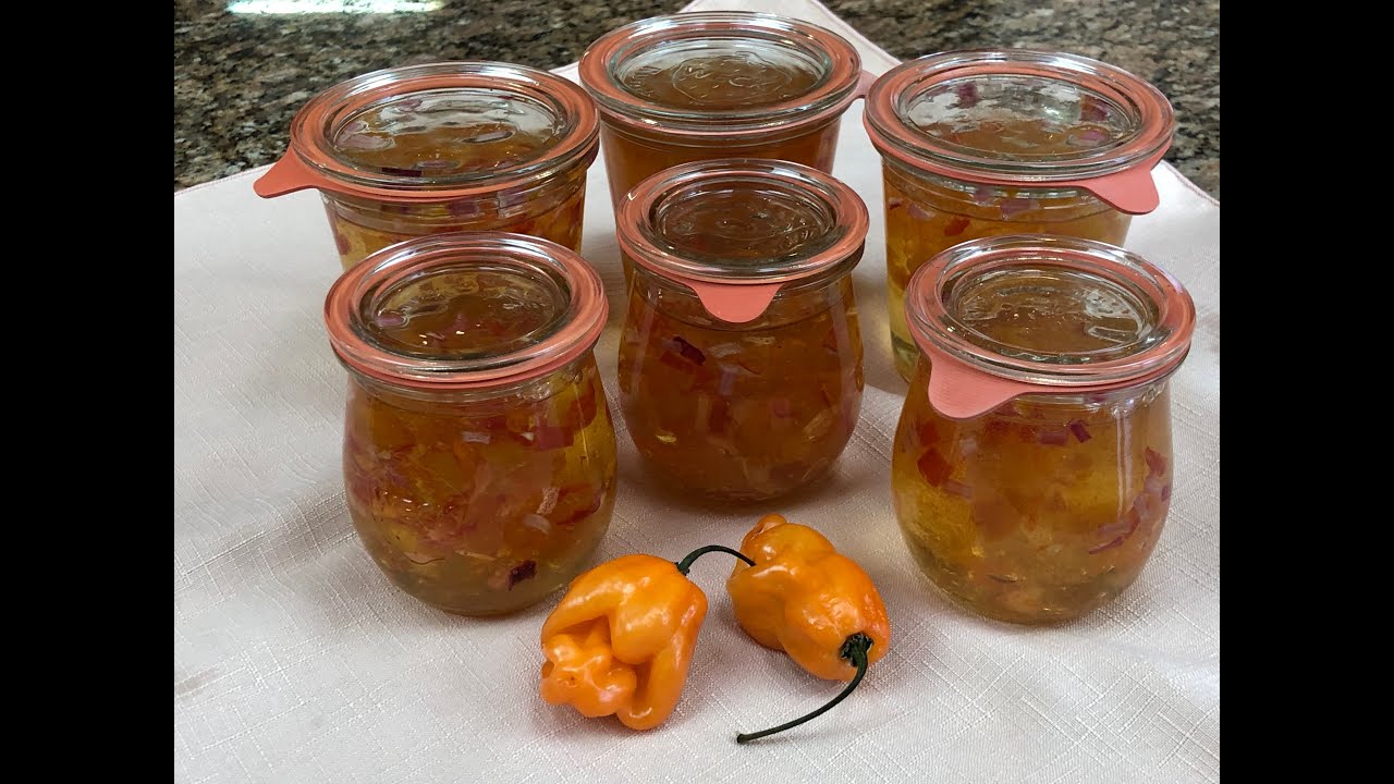 Habanero Apricot Jelly