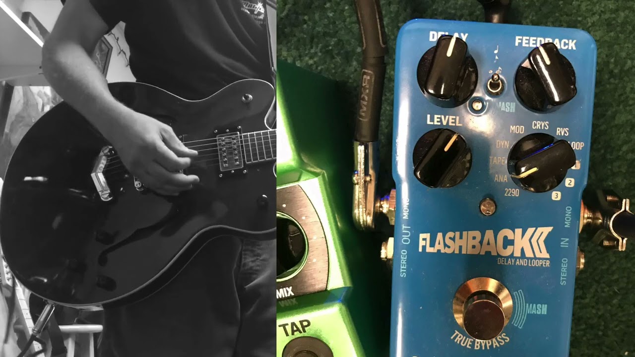 TC Electronic Flashback 2, and B. K. Butler Real Tube Overdrive