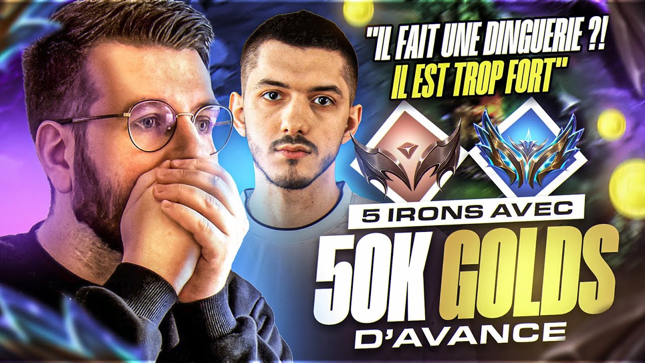 5 CHALLENGERS VS 5 IRONS QUI ONT 50K GOLDS D'AVANCE ! ILS REUSSISSENT L'IMPOSSIBLE ?