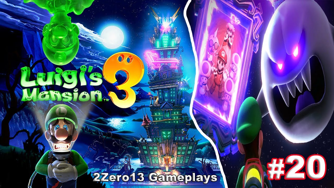 COMBATE FINAL!!! Capturo al REY BOO!!! - Parte 20 - Luigi's Mansion 3 - 2Zero13