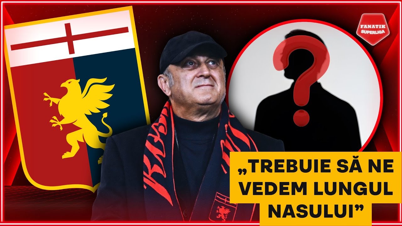 ANTRENOR ROMAN pentru Dan Sucu la Genoa!? VERDICT FARA MENAJAMENTE al lui Marius Sumudica