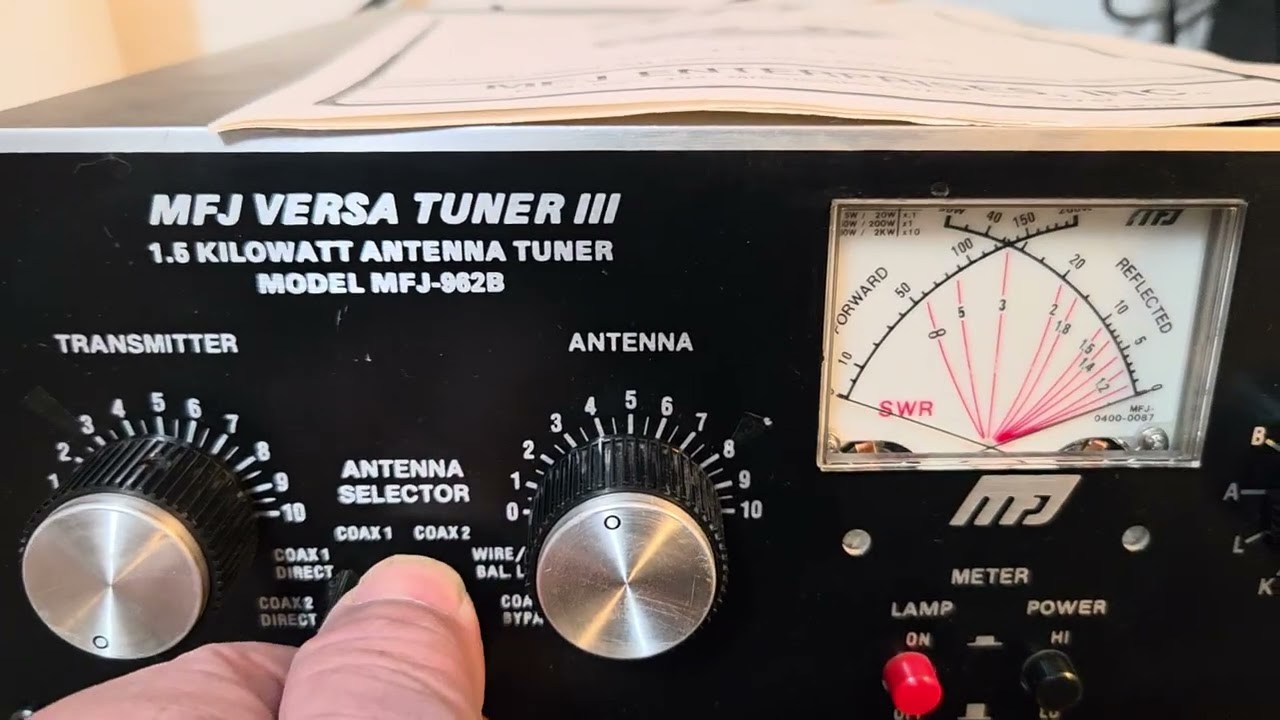 Антенный тюнер MFJ-962B КВ