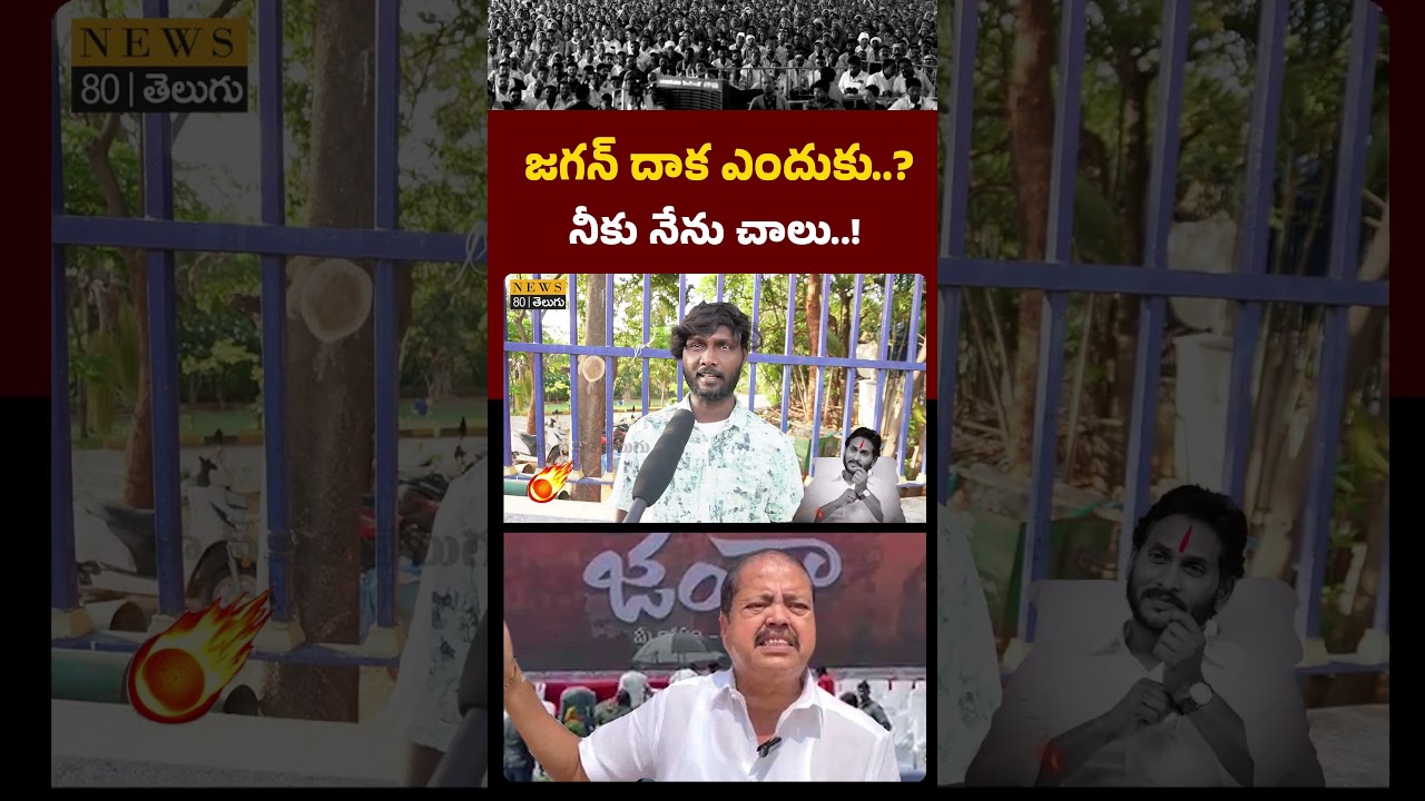YS Jagan Fan Challenge to Kakinada Jana Sena MLA Pantham Nanaji | AP Politics | YS Jagan Latest