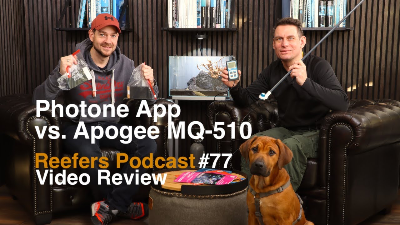PAR Messung Photone App vs. Apogee MQ-510 - Reefers Podcast 77 Video Review