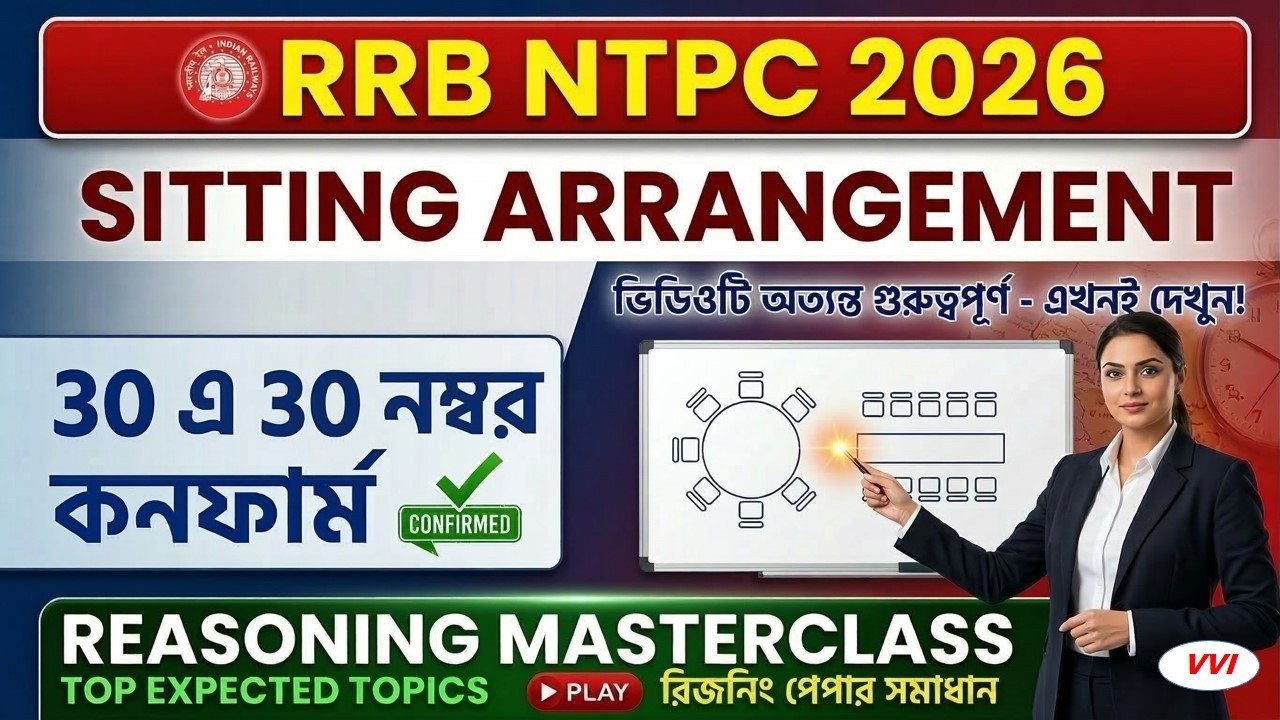 Опубликованы вопросы по логическому мышлению | Экзамен RRB NTPC | Вопросы из прошлых лет по теме ...