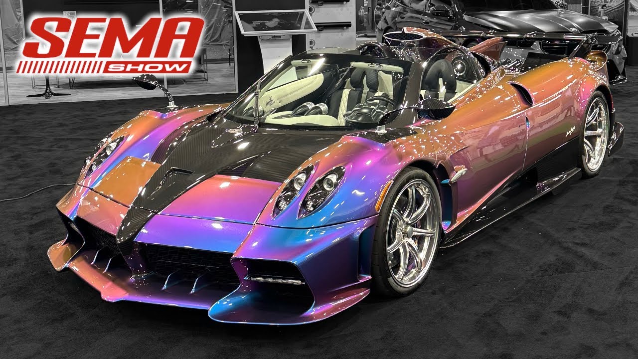 ¡Pagani Imola Camaleón de $160 Millones! - SEMA 2025 (pt.2)