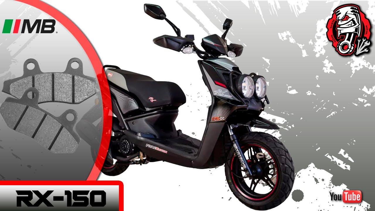 530 MB RX-150 COMO CAMBIAR BALATAS TRASERAS