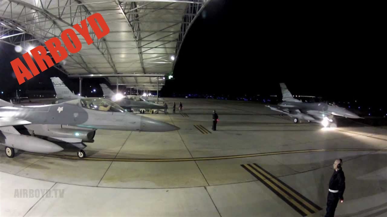 F-16 Night Takeoffs (2012)