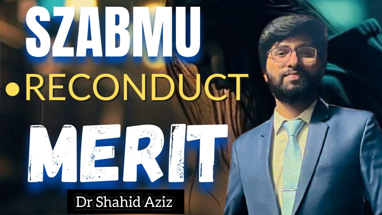 UHS Merit High By SZABMU Reconduct❓| Uhs Expected Merit 2024 | Szabmu MDCAT Updates | Dr Shahid Aziz