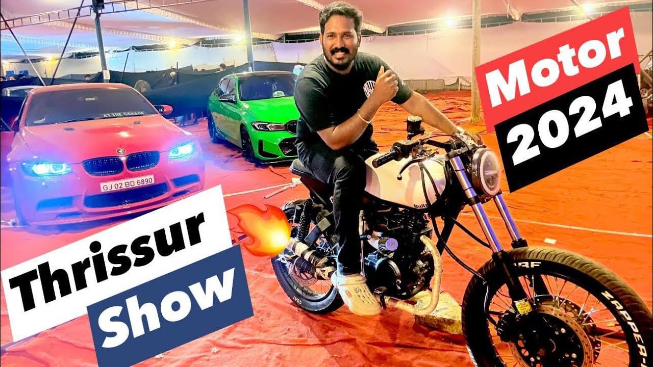 Mech ലെ പിള്ളേരുടെ ആറാട്ട് | Thrissur Motor Show 2024 | Govenment Engineering College Thrissur|Vlog