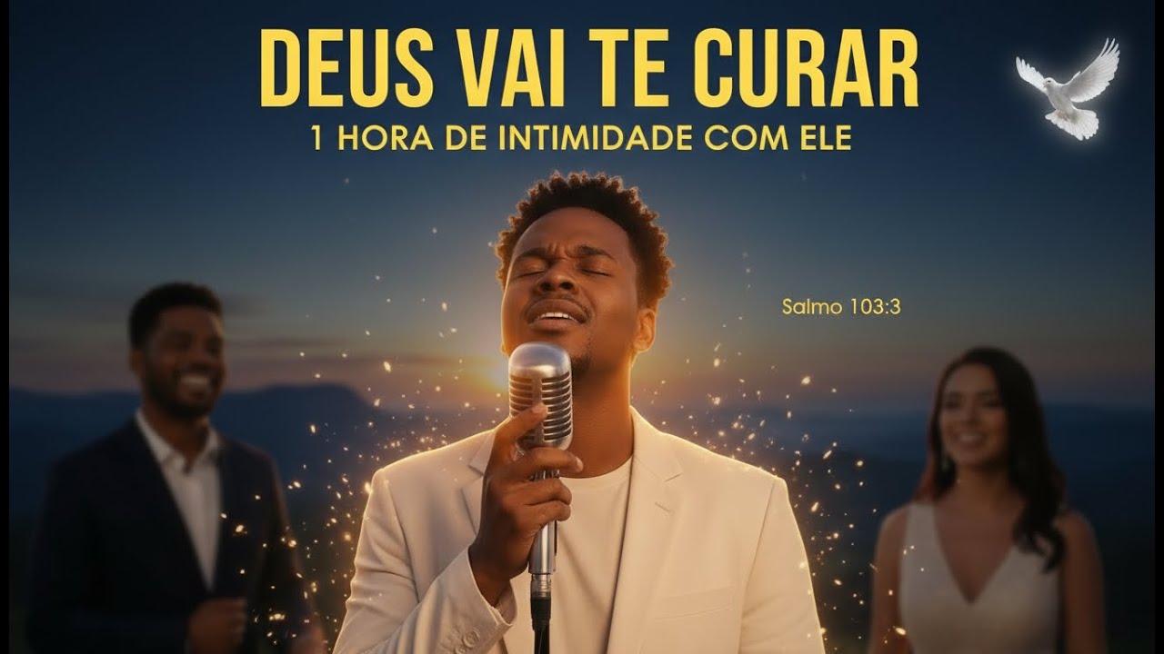 DEUS VAI TE CURAR | 1 HORA DE INTIMIDADE COM ELE PAZ | PARA A ALMA | GOSPEL CONTEMPORÂNEO| MELHORES