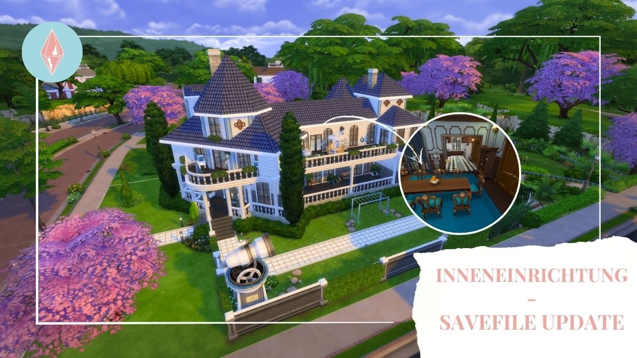Sims 4 Inneneinrichtung Teil 4  |  Ich richte meine Herrenhäuser ein 🏛️