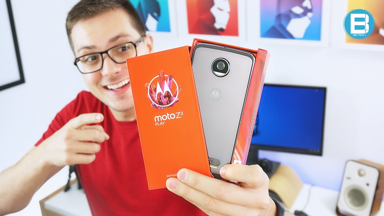 Moto Z2 Play - Ele chegou MAIS POTENTE com 4GB de RAM! Unboxing e primeiras impressões!