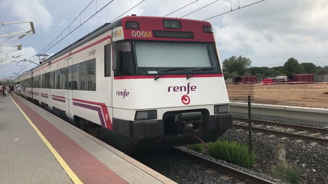 CIRCULACIONES DE TRENES POR SALOU-PORT AVENTURA RT2 Y R17
