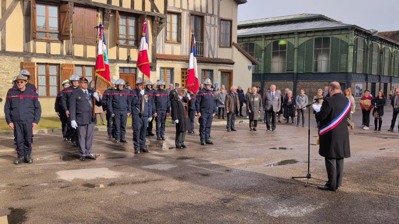 💙🤍❤️ Cérémonie du 11 Novembre 2024 à Chaource…🇫🇷 🕊️