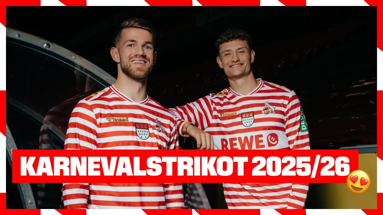 KARNEVALSTRIKOT 2025/26 😍 | 1. FC K&ouml;ln