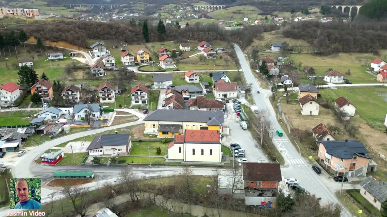 Općina Hadžići, naselje Tarčin 11.03.2023 4K video @jasaTM