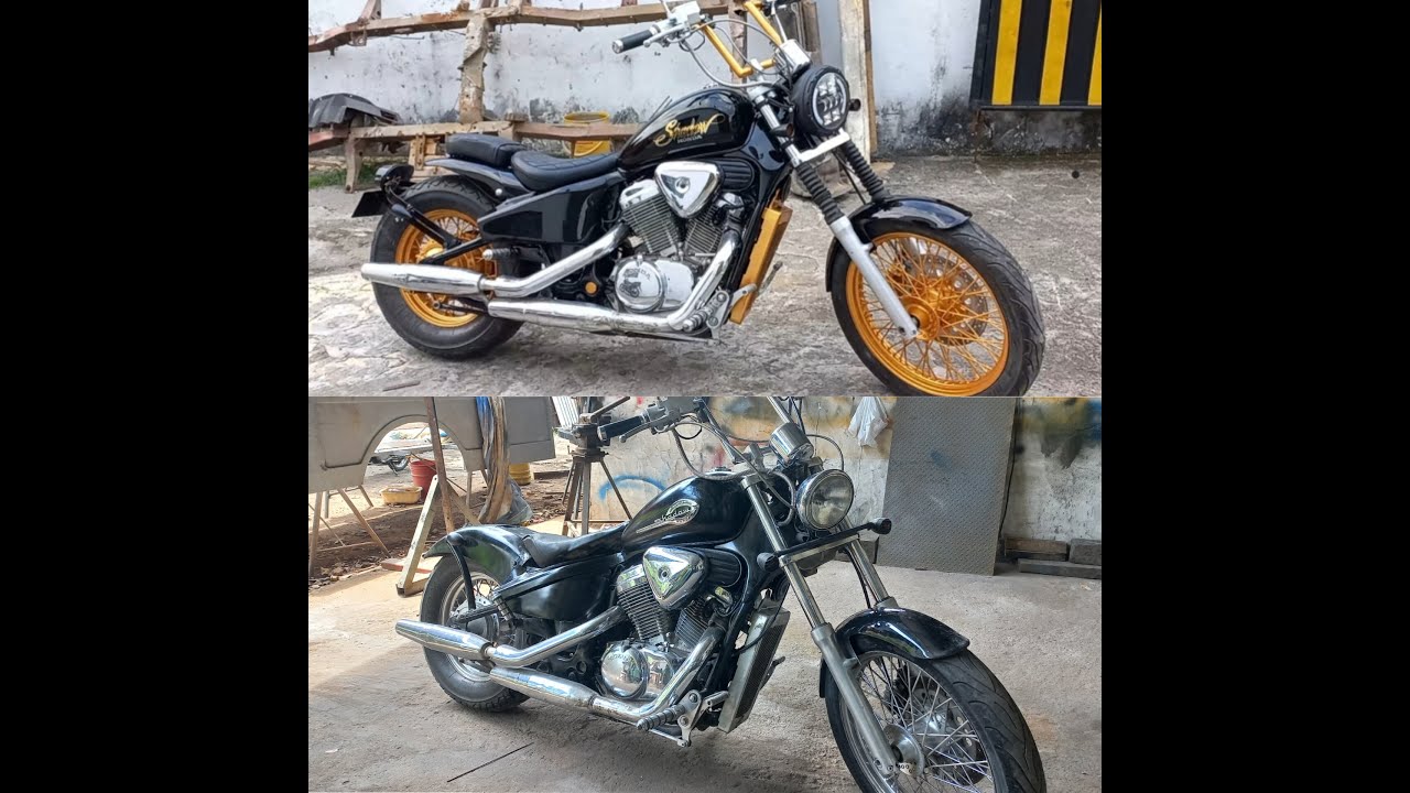 Mejorando honda shadow 600 de 1997
