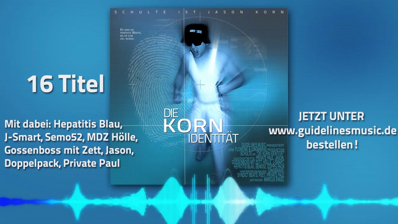 Schulte - Die Korn Identität Album Snippet GuideLines music 2012 NEU