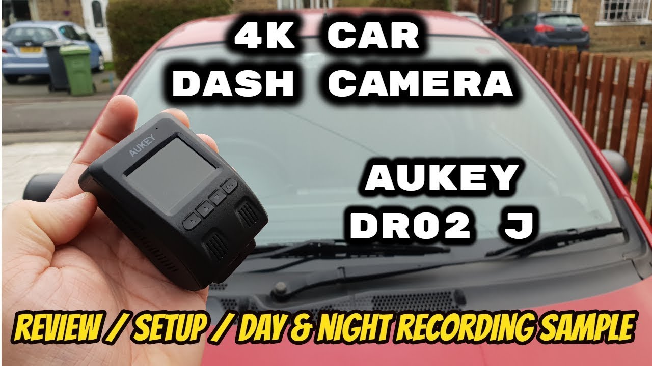 AUKEY 4K Dash Camera DR02 J Review & Sample Footage 2019