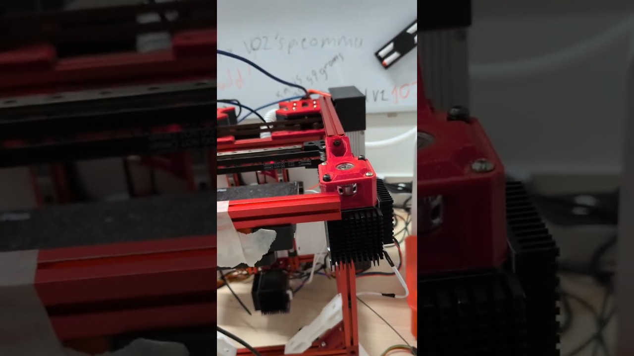 AWD v0 front motor mount re design #3dprinterupgrade #3dprinting
