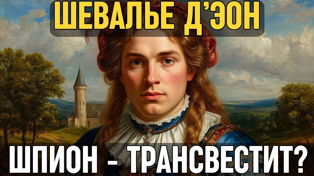 ШЕВАЛЬЕ Д’ЭОН: Как он ОБМАНУЛ русскую императрицу и 34 ГОДА скрывал свой пол под женским платьем!