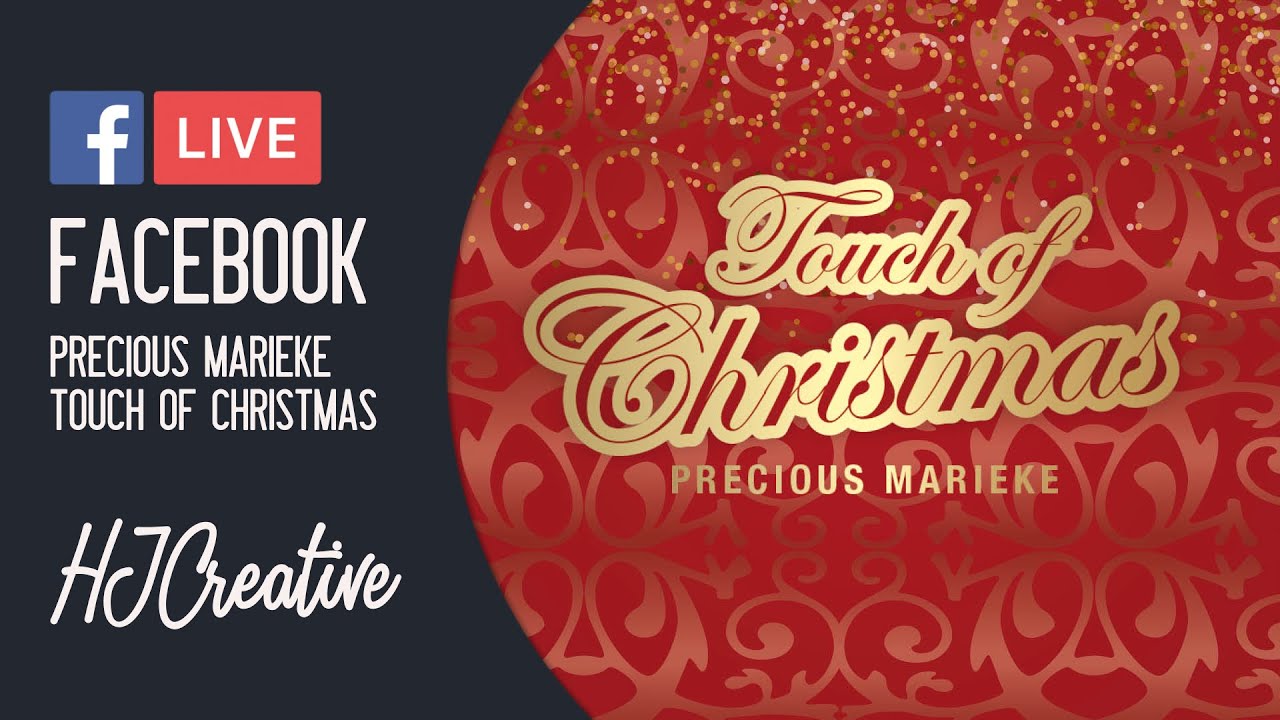 Facebook Live: Demo Precious Marieke - Touch of Christmas 🎄