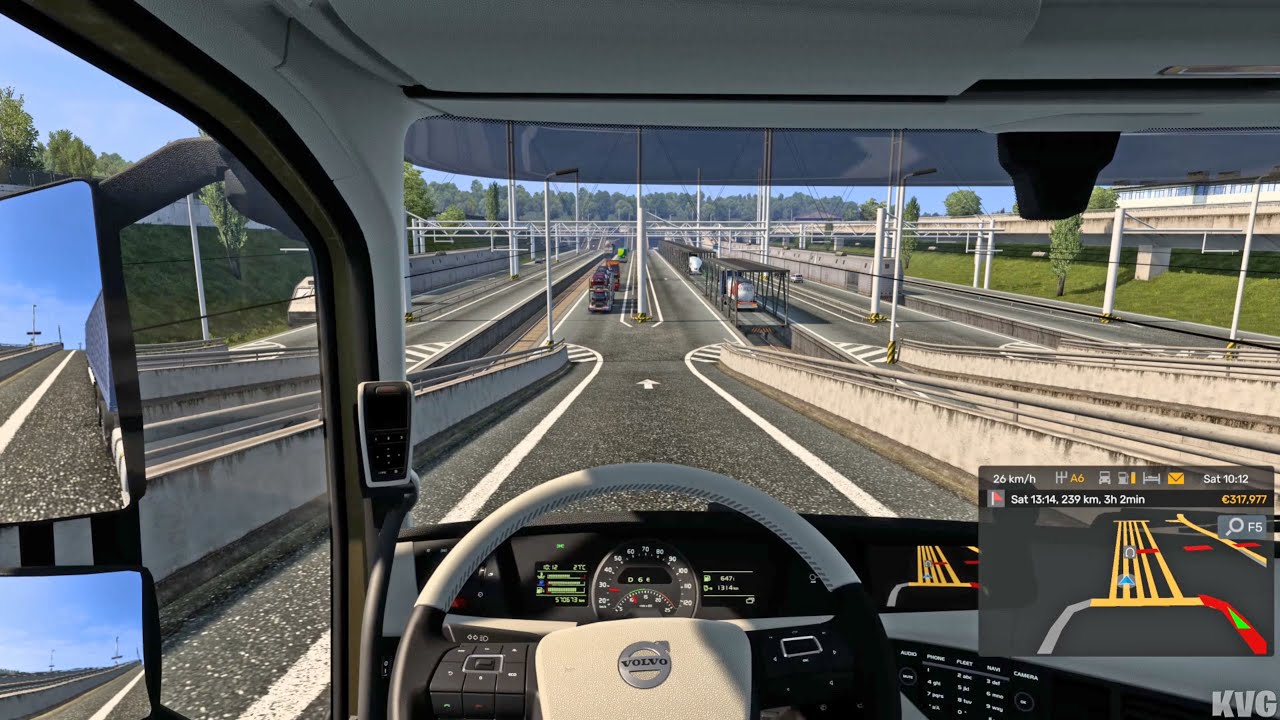 Euro Truck Simulator 2 - Lille to Southampton - Gameplay (PC UHD) [4K60FPS]