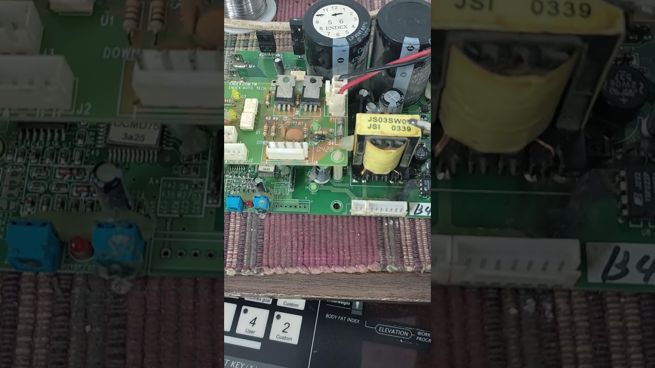 Treadmill power supply repairing