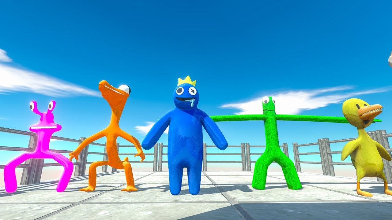 RAINBOW FRIEND VS DINOSAUR DEATH RUN - JURASSIC WORLD EVOLUTION